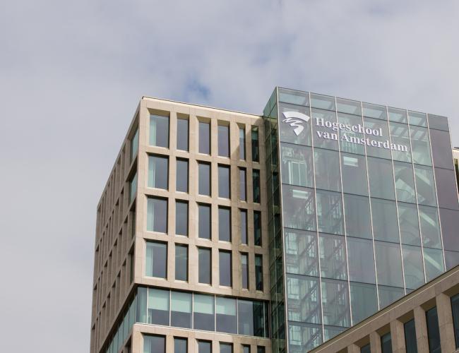 Gevels - Natuursteen - Hogeschool van Amsterdam