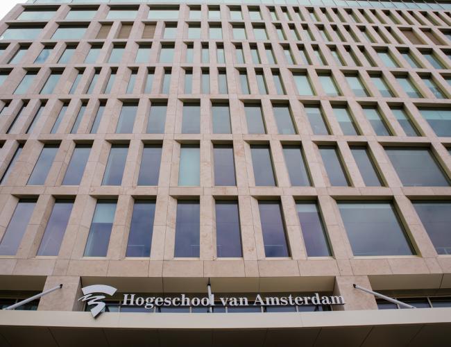 Gevels - Natuursteen - Hogeschool van Amsterdam