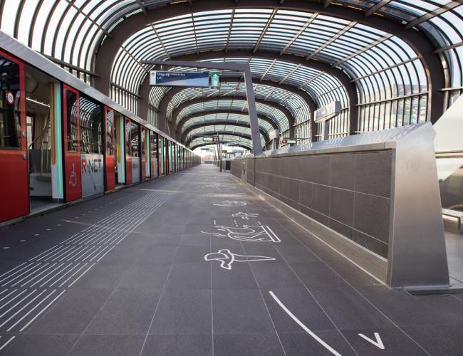 Vloeren - Natuursteen - NS Station Noord Amsterdam