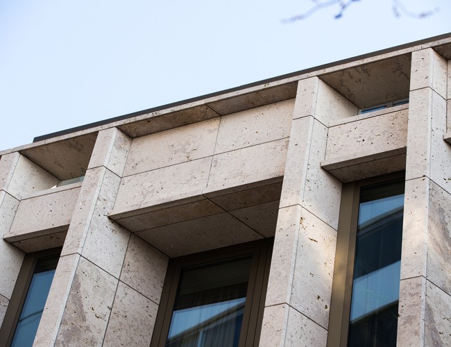 Detail gevel Vinkenburgstraat Utrecht